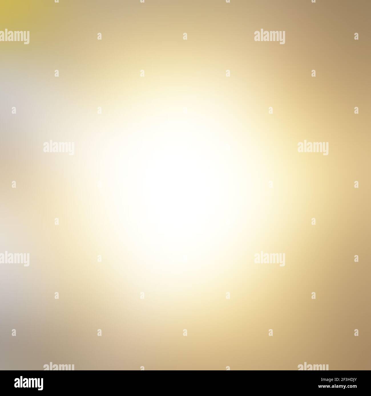 Helles Gold Gradient abstrakter Hintergrund Stockfoto