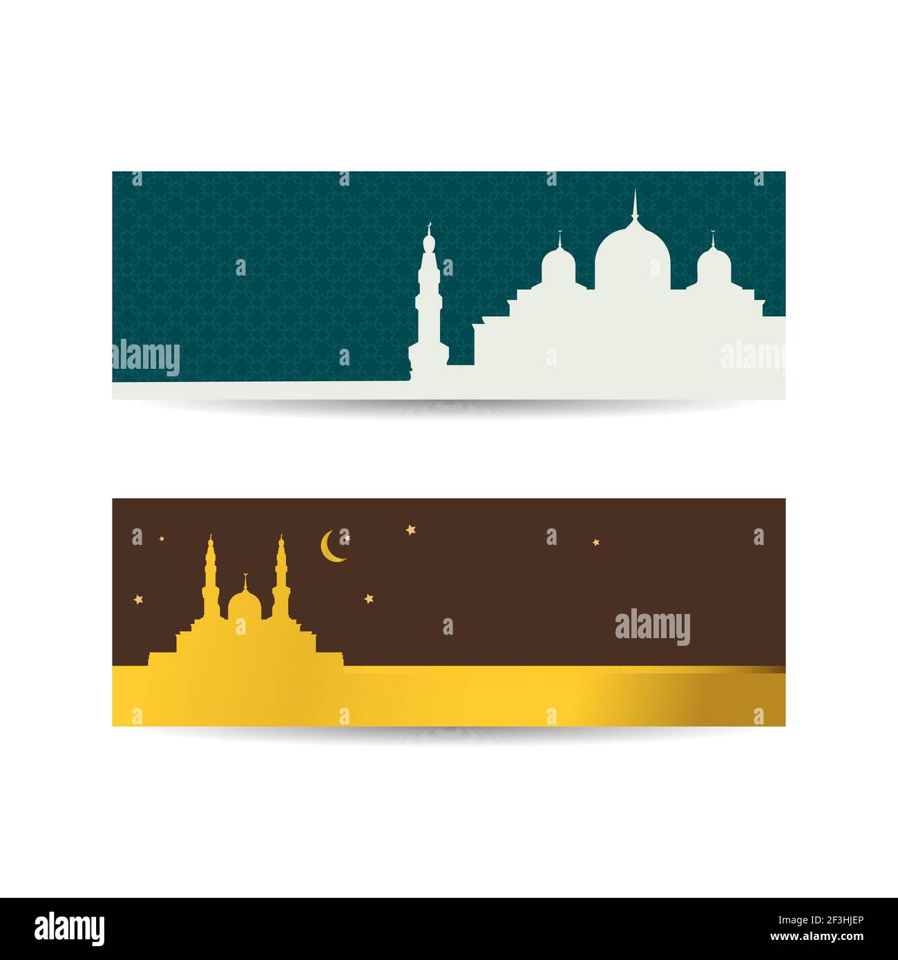 Abstract Ramadan Kareem religiöser Hintergrund. Modernes horizontales Banner, Ramadan Kareem Cover, Ramadan mubarak Flyer Hintergrund, Template Design Stock Vektor