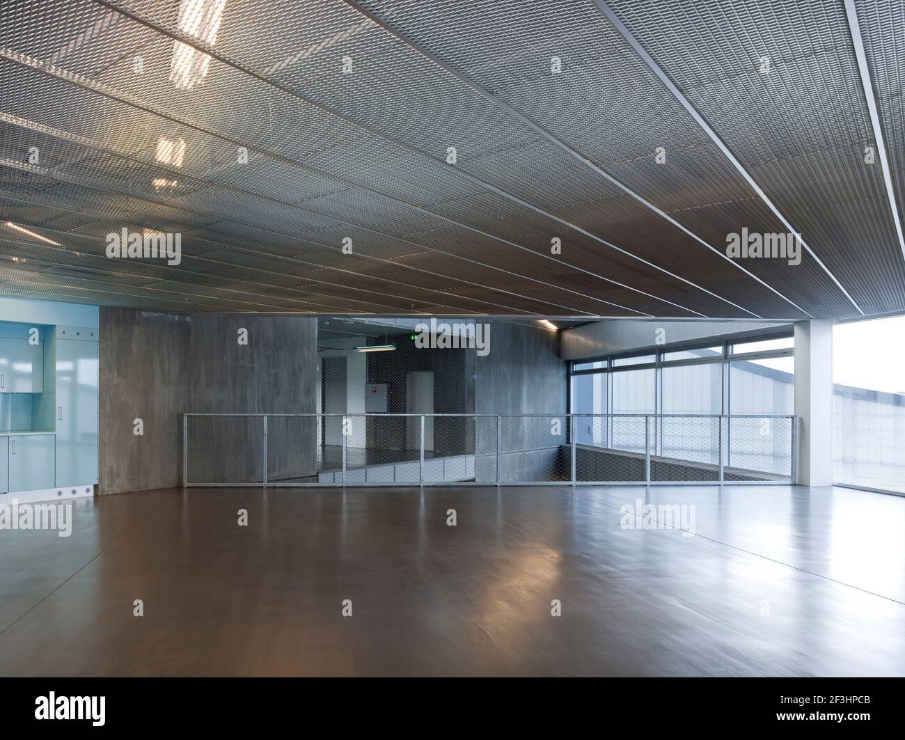 Natural Science Building, Bjerringbro Stockfoto