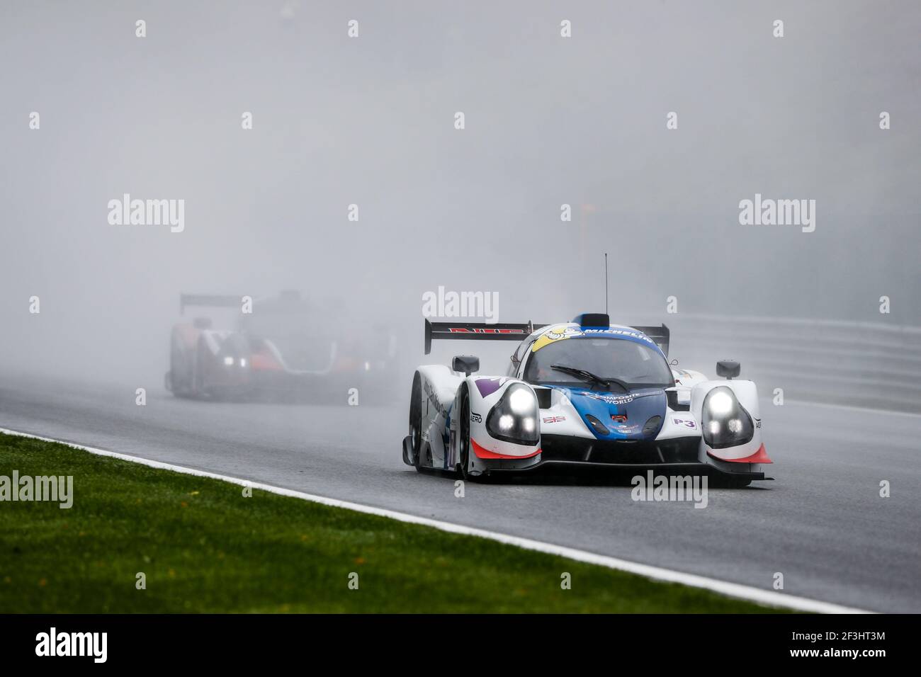 07 NOBLE Colin (gbr), KAPADIA Alex (gbr), STUBBE OLSEN Christian (dnk), Ligier JS P3 Nissan Team Ecurie Ecosse Nielsen, Aktion während der 2018 ELMS European Le Mans Series in Spa Francorchamps, Belgien, 21. Bis 23. September - Foto Florent Gooden / DPPI Stockfoto