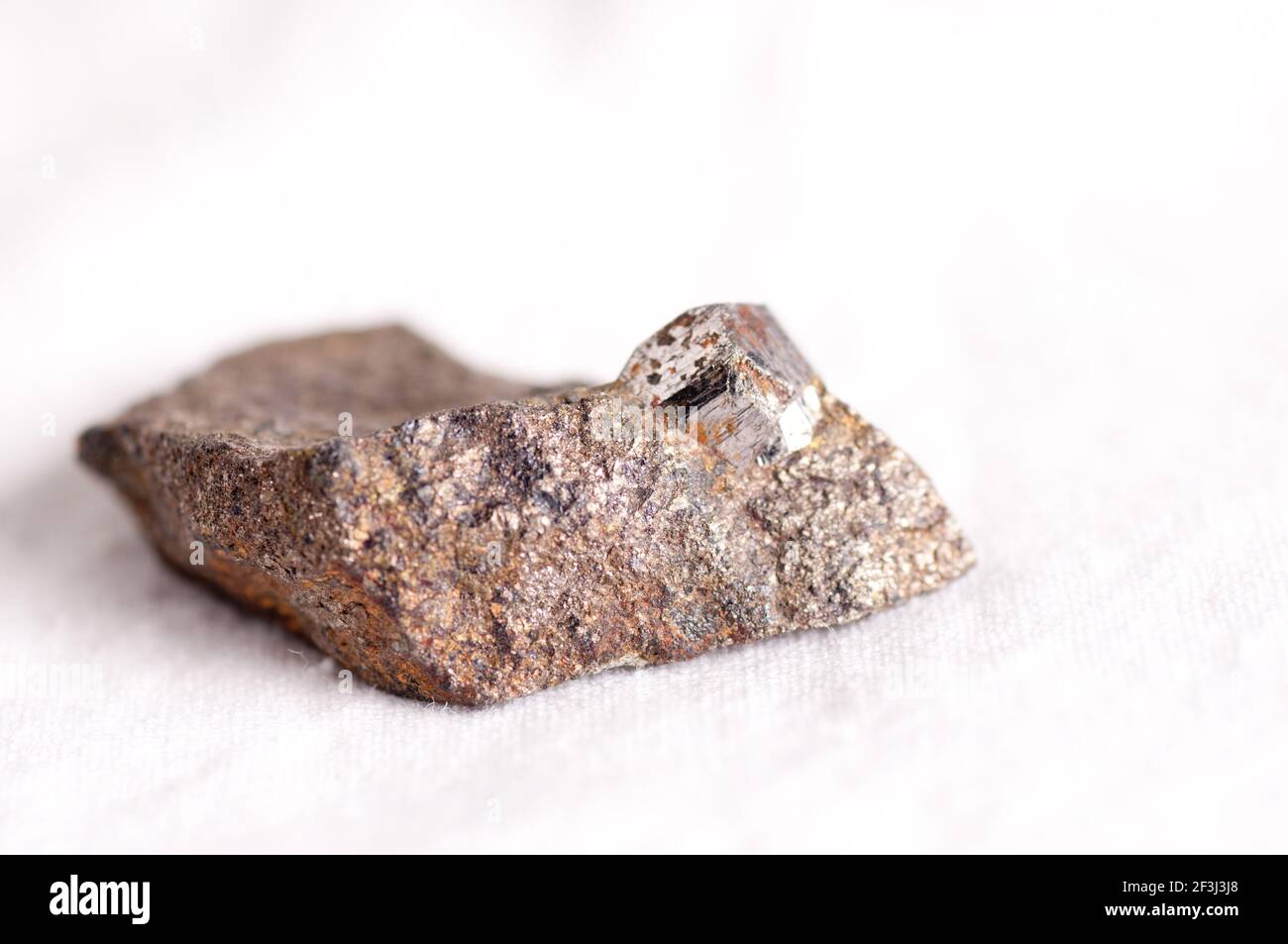 Cobaltite oder Kobalt mineralischen Probe in der Fertigung verwendet Stockfoto