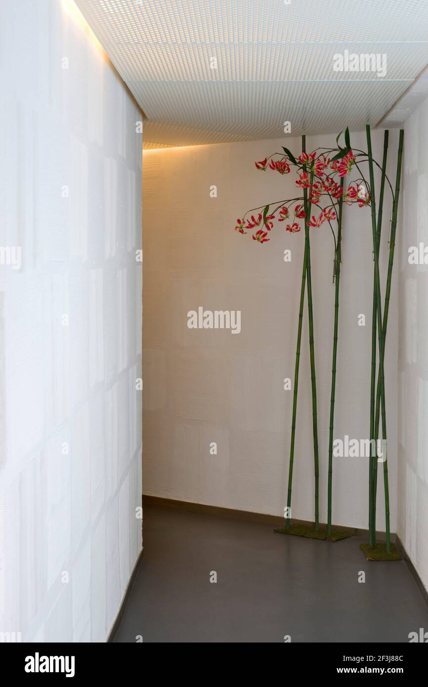 V Serviced Apartments, Causeway Bay, Hongkong (Designer: Anderson Lee) Stockfoto