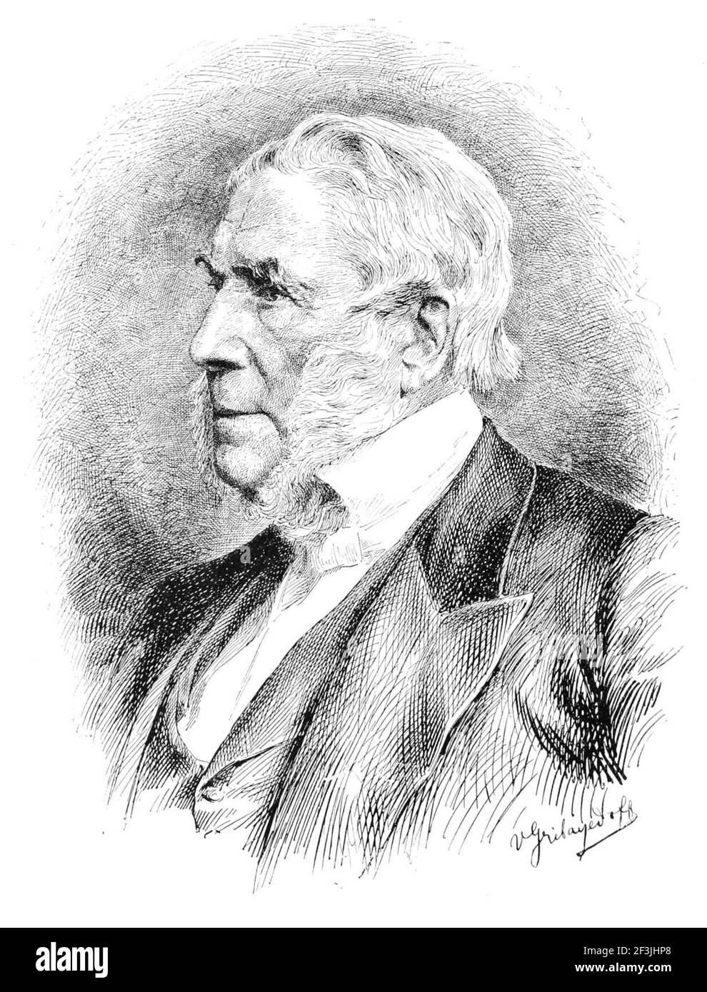 James Glaisher. Stockfoto