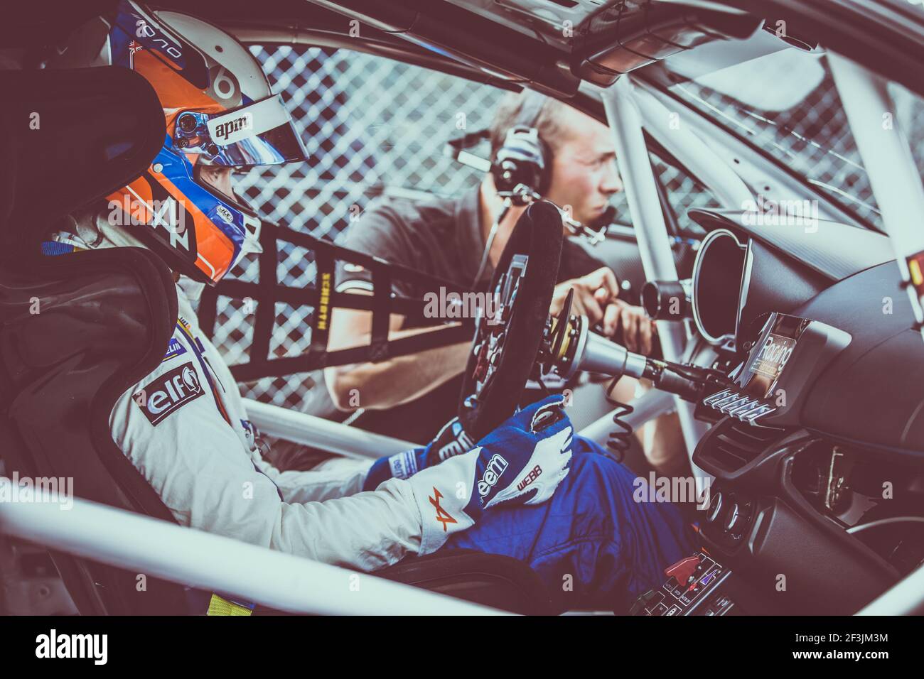 WEBB Oliver (GBR), RENNTECHNIK, Portrait während des Alpine Europa Cup 2018 in Silverstone, Großbritannien, August 31 bis September 2 - Foto Clement Luck / DPPI Stockfoto