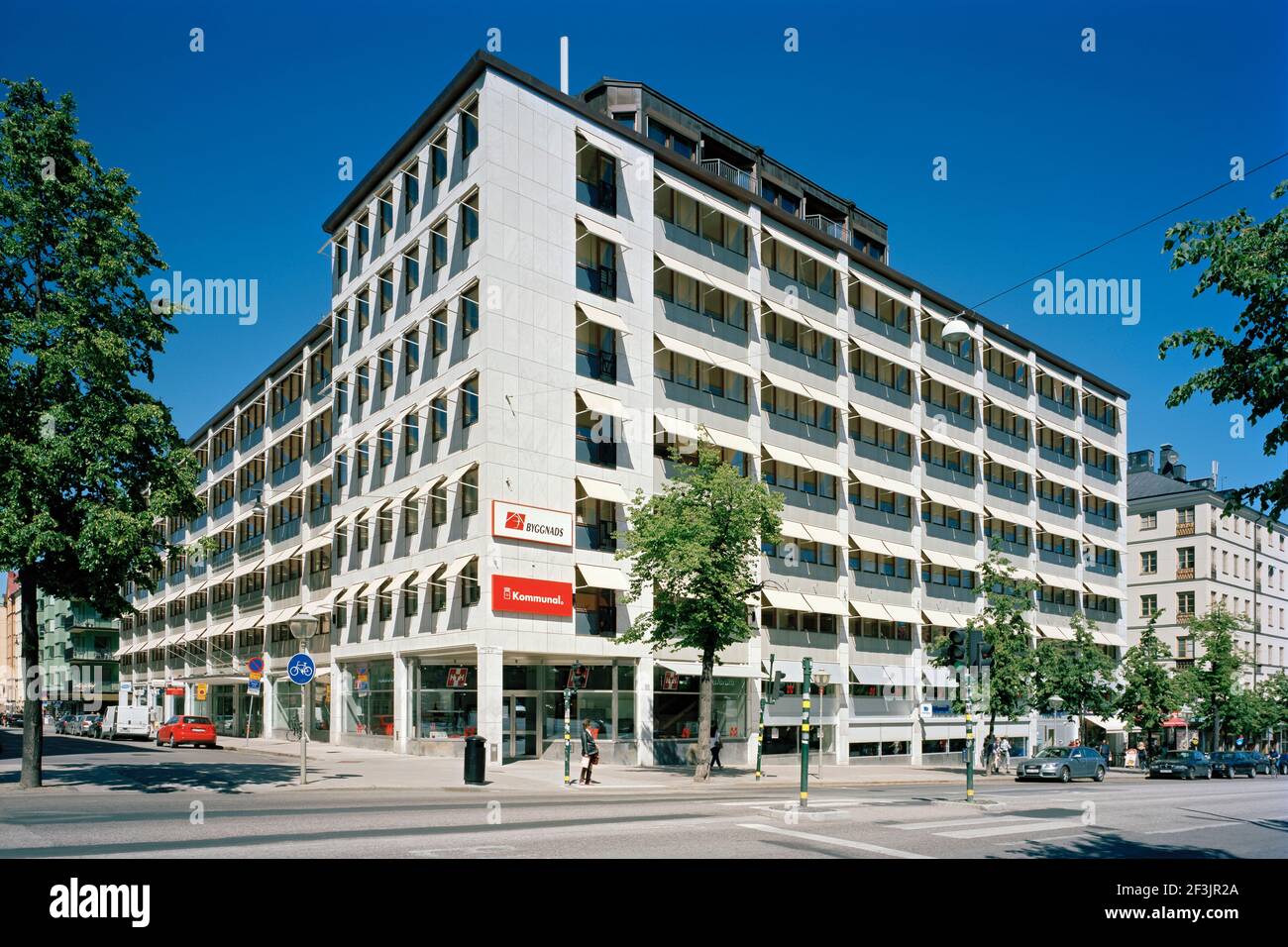 Polstjarnan Bürorenovierung Stockfoto