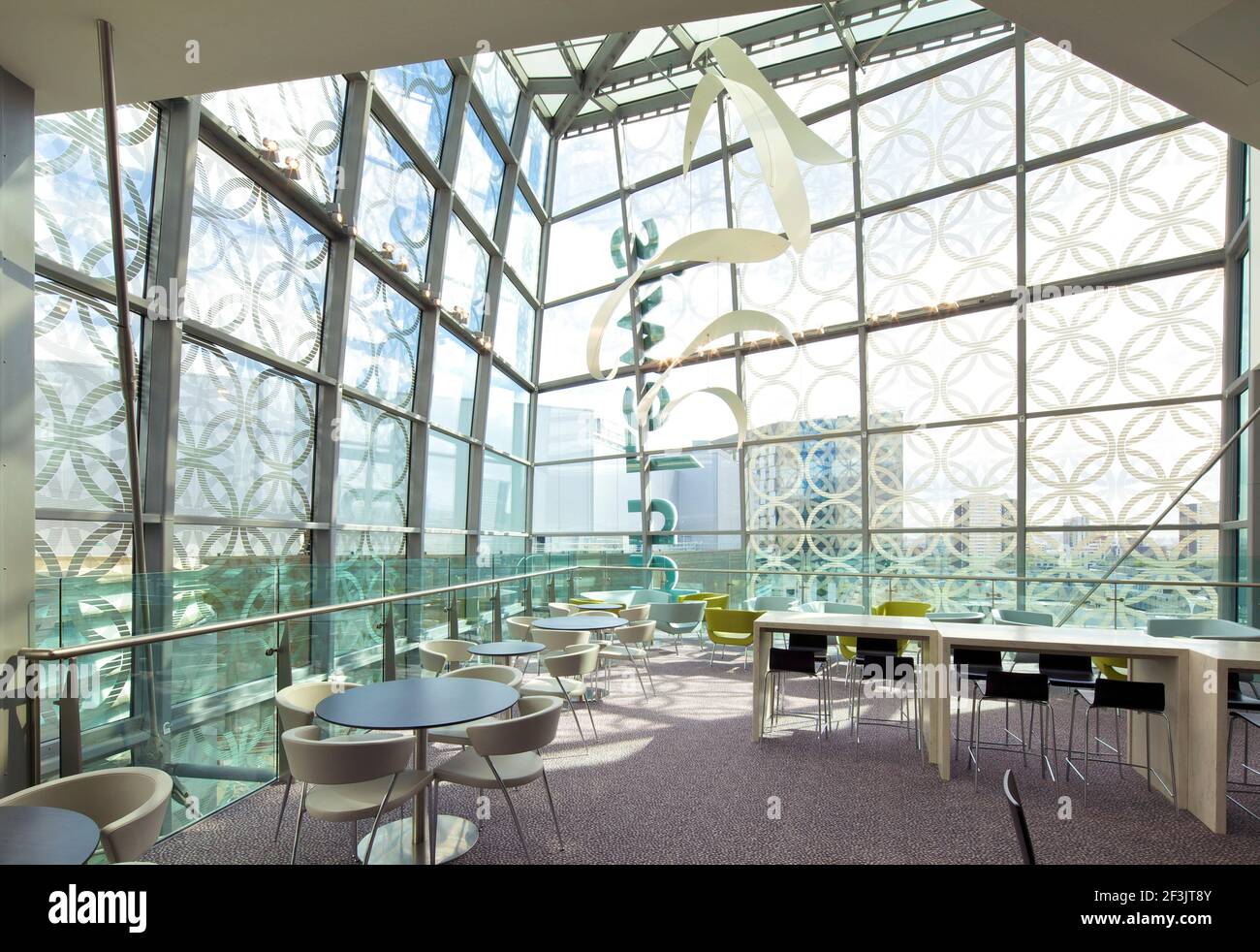 John Lewis Partnership Stratford, Westfield Shopping Centre Stratford. Ausbauung eines neuen John Lewis-Stores im Westfield Shopping Centre in Stratford Stockfoto