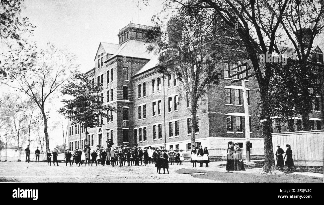 Oswego Staat normale Schule. Stockfoto