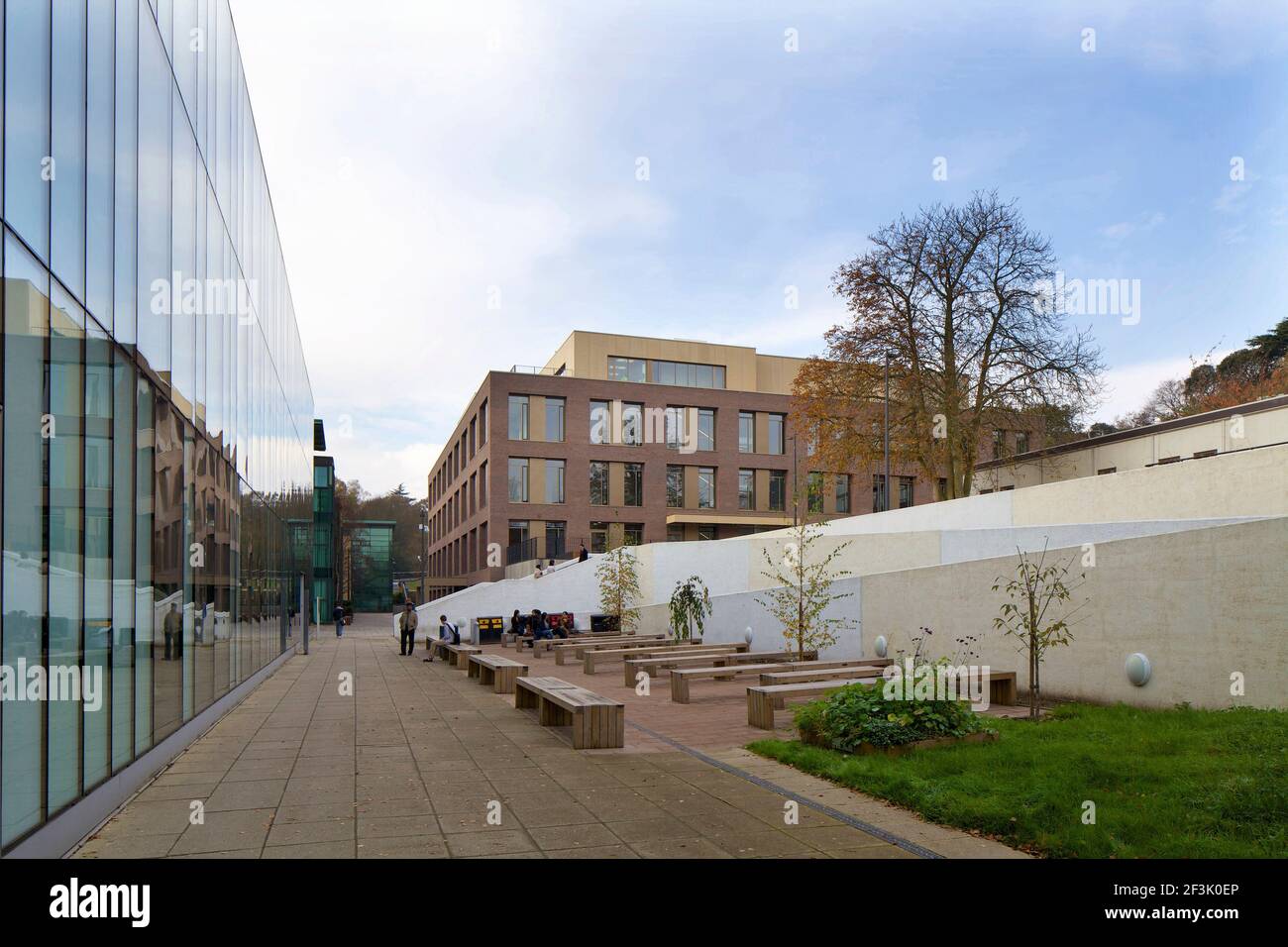 Kingston Universität neue Fakultät Wirtschaft und Recht. Kingston Upon Thames, London. Stockfoto