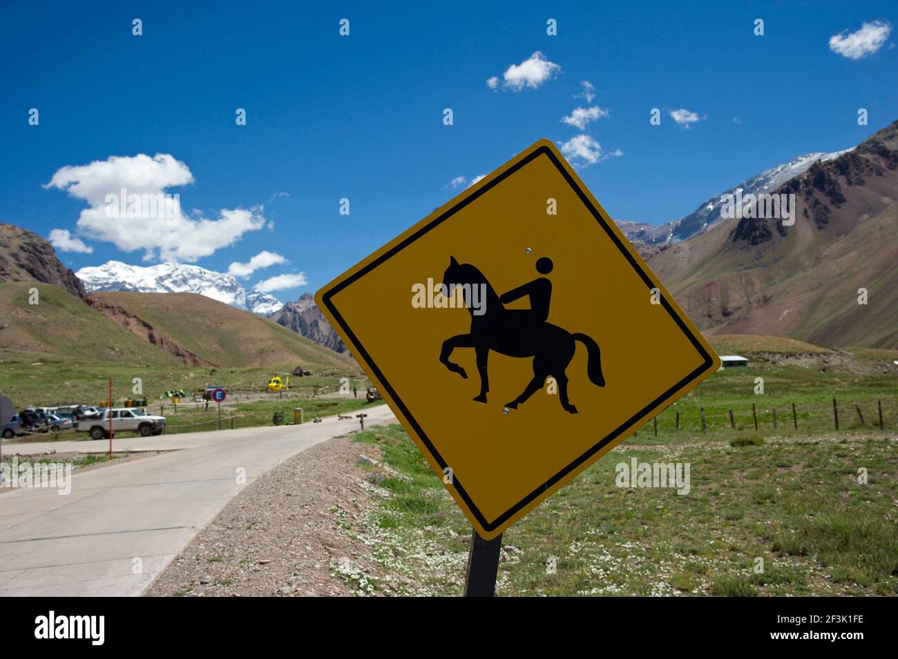 Aconcagua Nationalpark, , Mendoza Provinz, Argentinien Stockfoto
