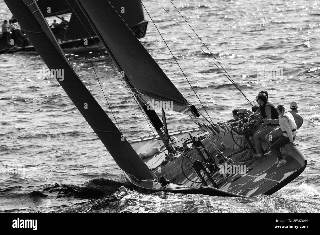 SEGELN - ADRIS RC44 WELTMEISTERSCHAFT 2012 - KROATIEN - 04/10/2012 - FOTO GABOR TURCSI / DPPI - ALEPH SEGELN TEAM (FRA) Stockfoto