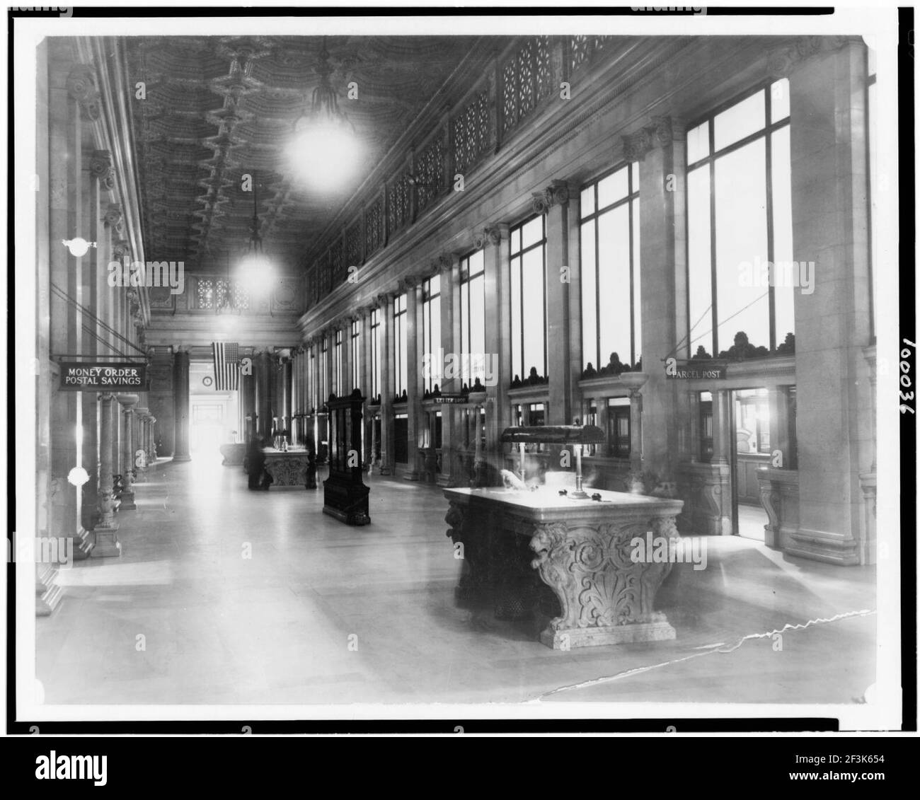 Öffentlichen Bereich, U.S. Post Office, Washington, D.C. Stockfoto