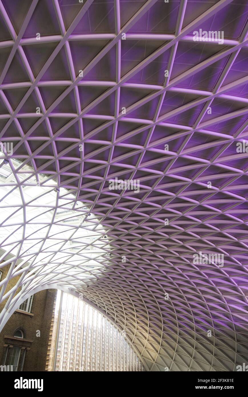King's Cross Station New concourse, London, N1, England Architekt: John McAslan und Partner Stockfoto