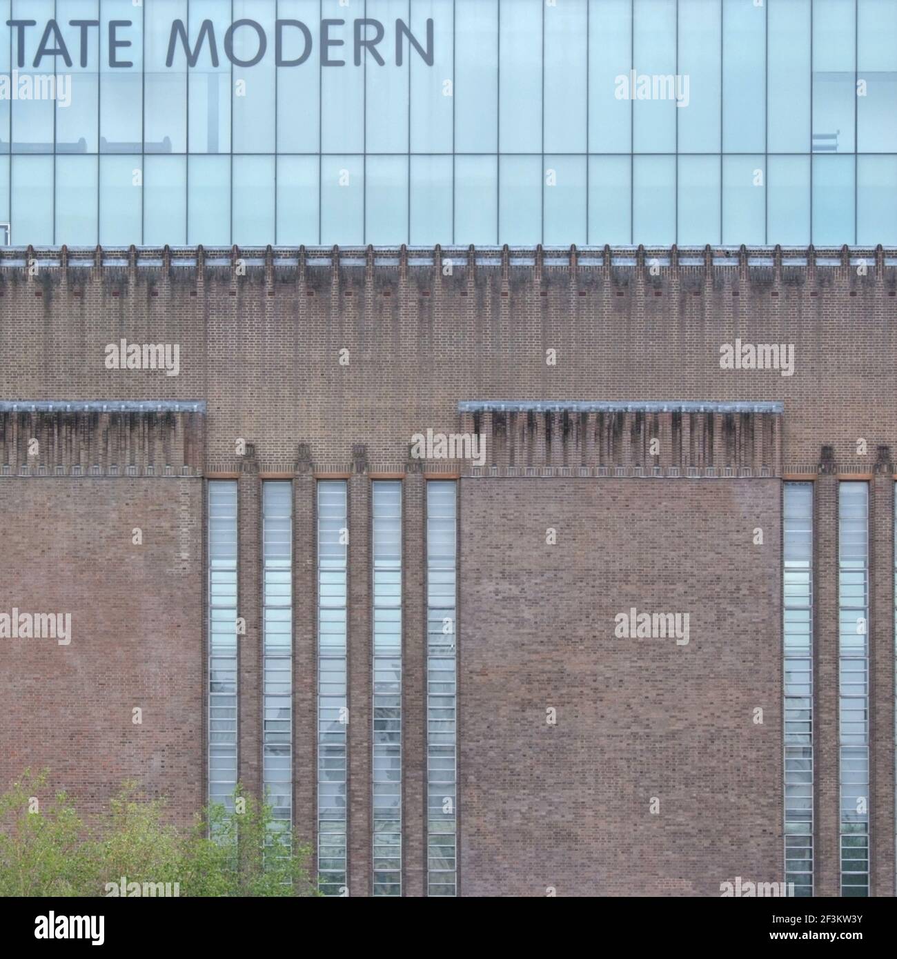 Tate Modern Außenansicht - KEINE Stockfoto