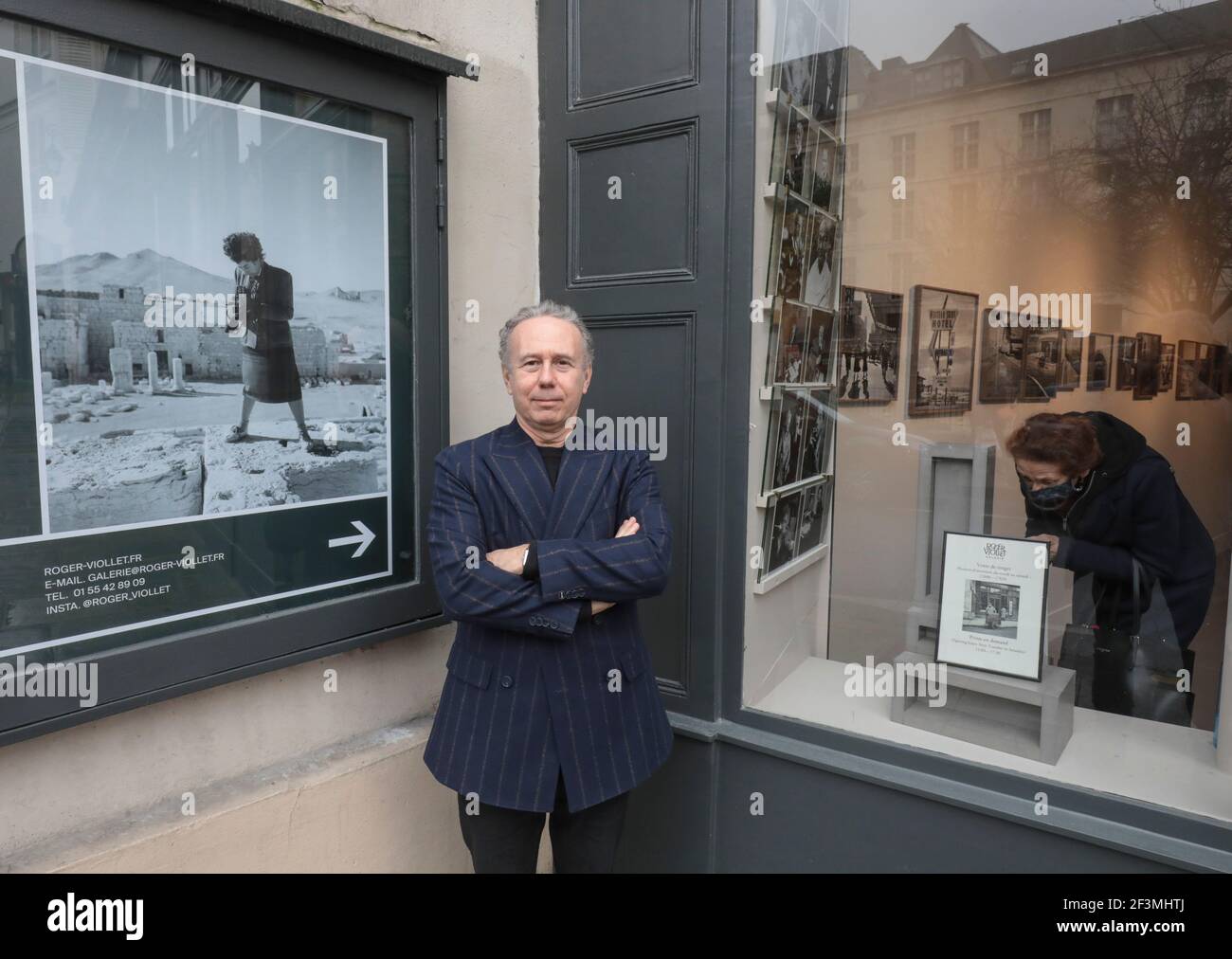 WIEDERERÖFFNUNG DER FOTOAGENTUR ROGER-VIOLLET UND BIETET HEUTE EINE NEUE AUSSTELLUNGSFLÄCHE IN PARIS Stockfoto