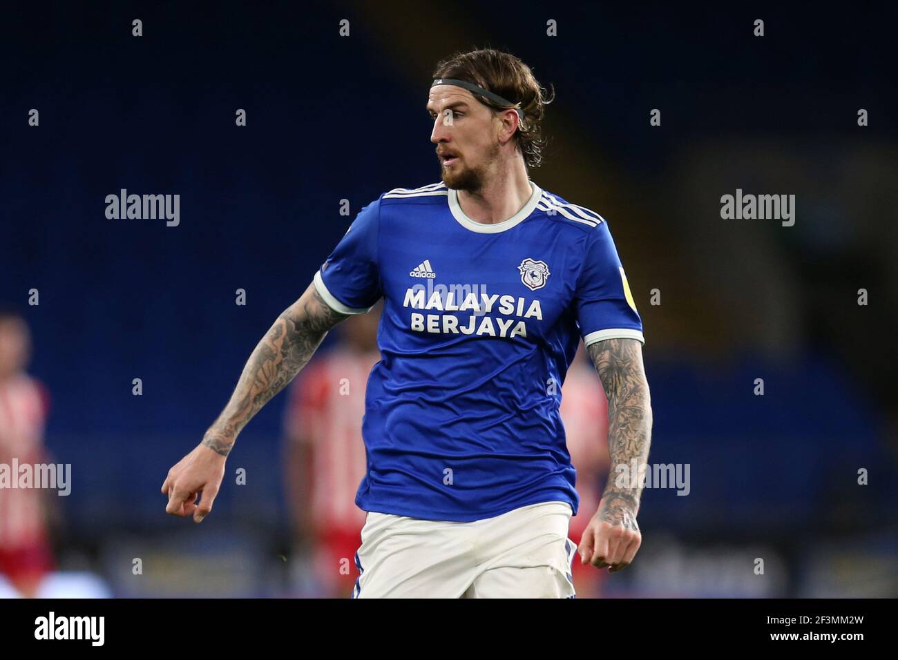 Cardiff Grossbritannien Marz 2021 16th Aden Flint Von Cardiff City In Aktion Efl Skybet Championship Match Cardiff City Gegen Stoke City Im Cardiff City Stadium In Cardiff Wales Am Dienstag 16th Marz
