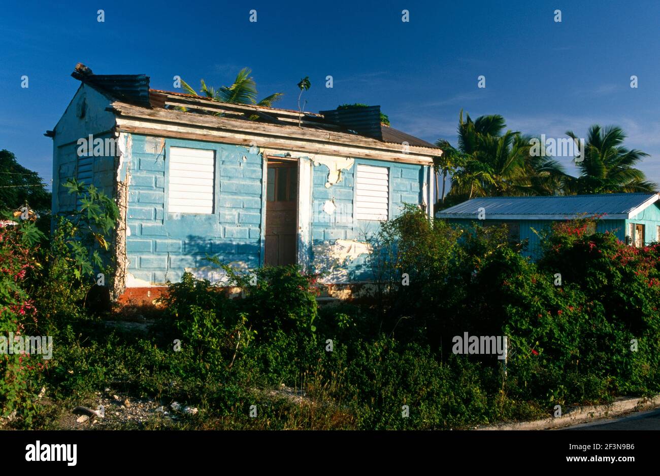 The1995 Hurrikan-Jahreszeiten sah Hurrikan Luis, ein sehr großer, intensiver und langlebiger Hurrikan war einer der bemerkenswertesten Stürme des Atlantiks von 1995 Stockfoto