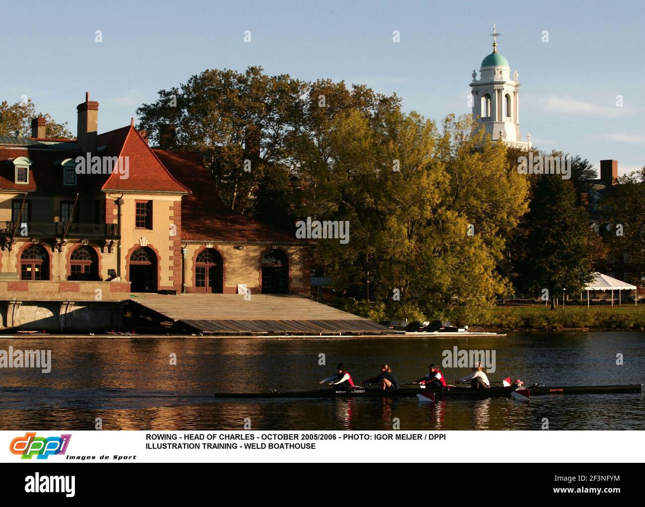 RUDERN - KARLS KOPF - OKTOBER 2005/2006 - FOTO: IGOR MEIJER / DPPI ILLUSTRATION TRAINING - SCHWEISSBOATHOUSE Stockfoto