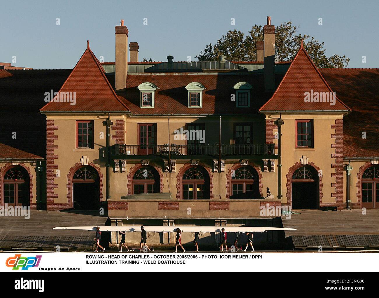 RUDERN - KARLS KOPF - OKTOBER 2005/2006 - FOTO: IGOR MEIJER / DPPI ILLUSTRATION TRAINING - SCHWEISSBOATHOUSE Stockfoto