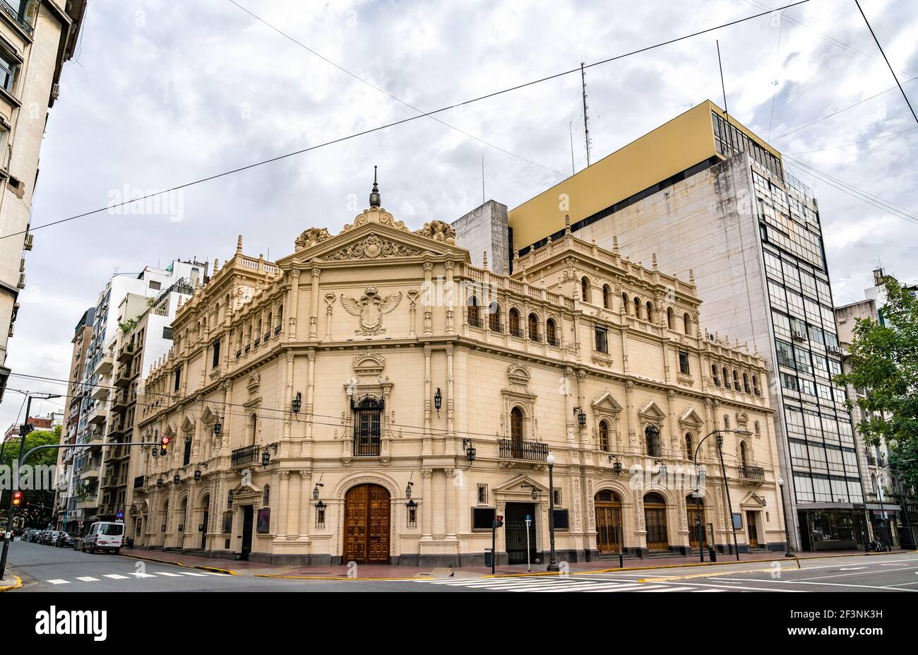 Teatro Nacional Cervantes in Buenos Aires, Argentinien Stockfoto