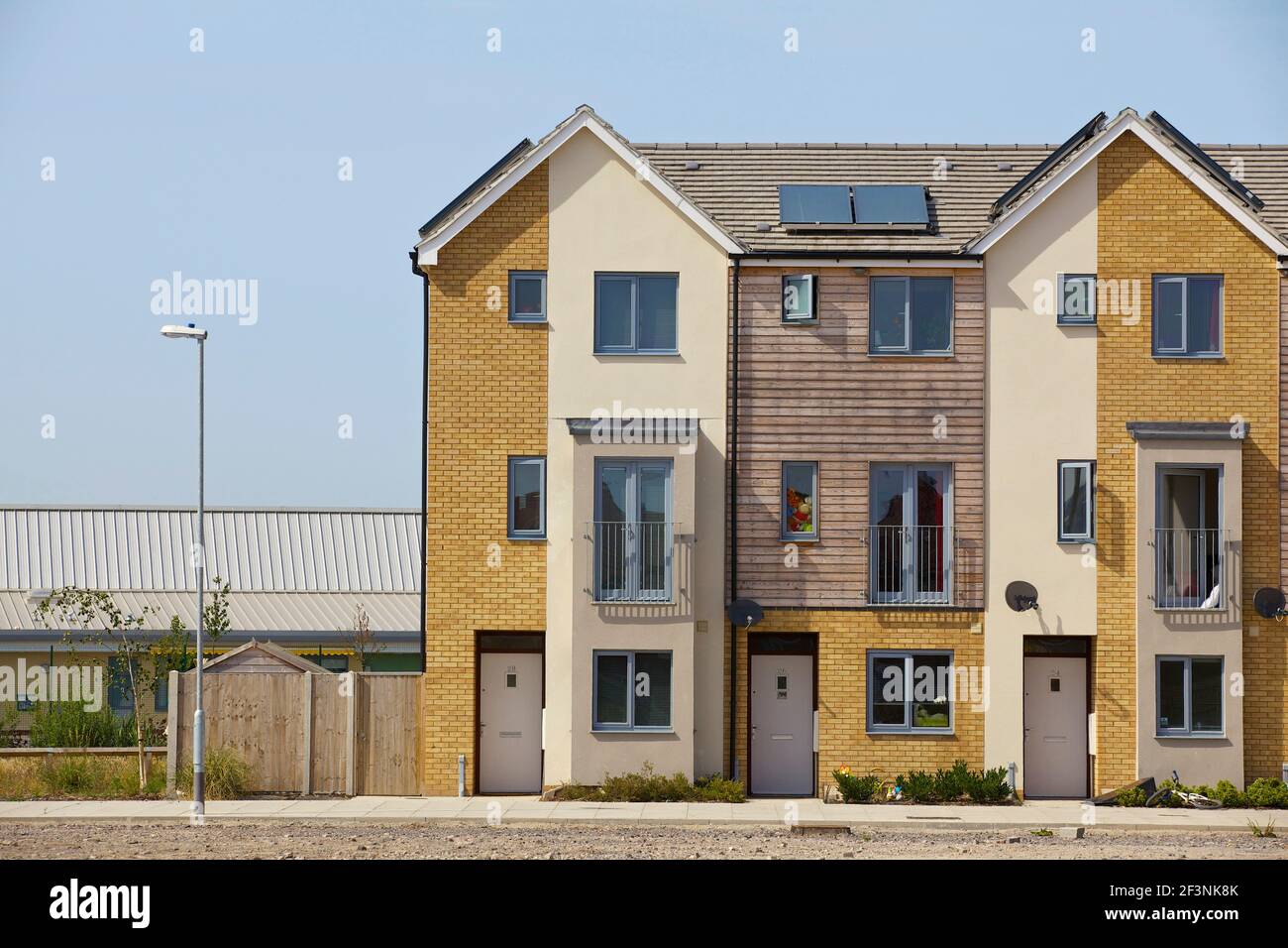 Stockmoor Village, Bridgwater von Henry Davidson Developments Ltd Stockfoto