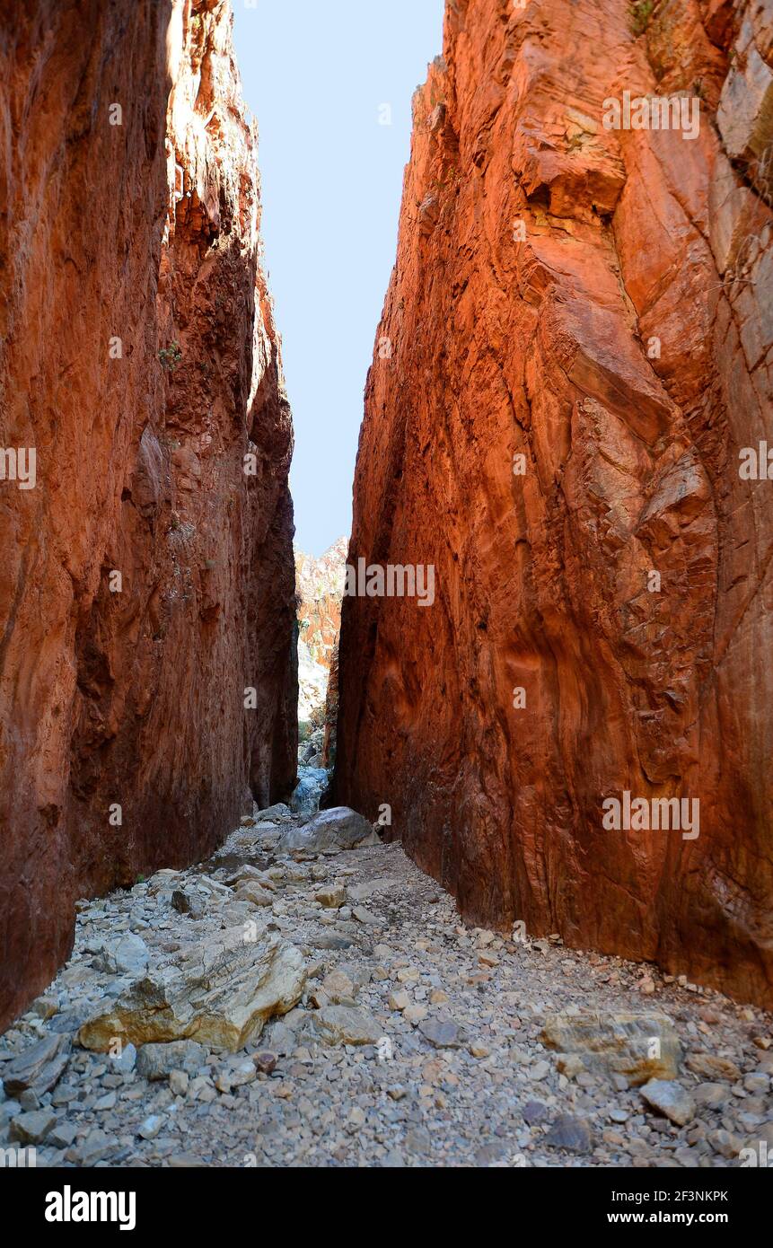 Australien, NT, Standley Chasm Stockfoto