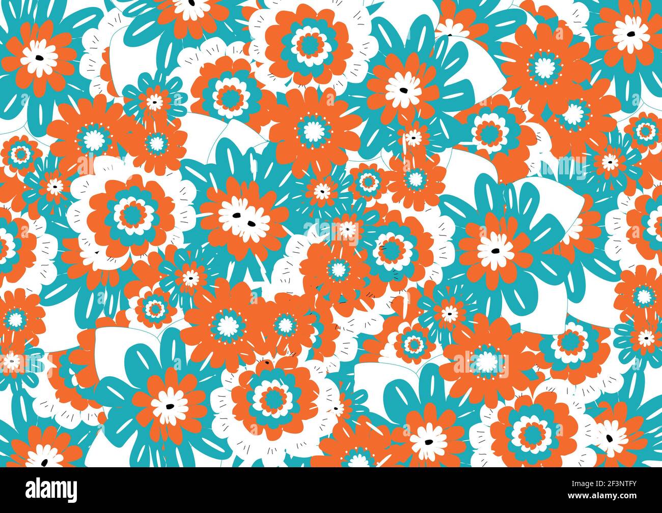 Turkis Blumen Hintergrund Stockfotos Und Bilder Kaufen Alamy
