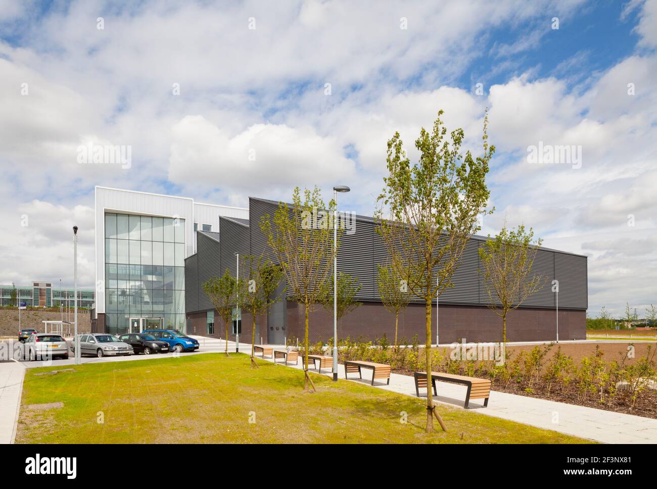 Das AMI Training Center, die Universität von Sheffield, Rotherham. Stockfoto