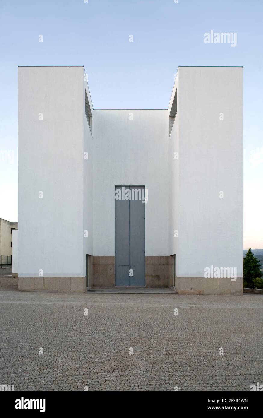 Santa Maria Kirche in Canavezes, Alvaro Siza, 1990, Marco de Canavezes, Kirche Stockfoto