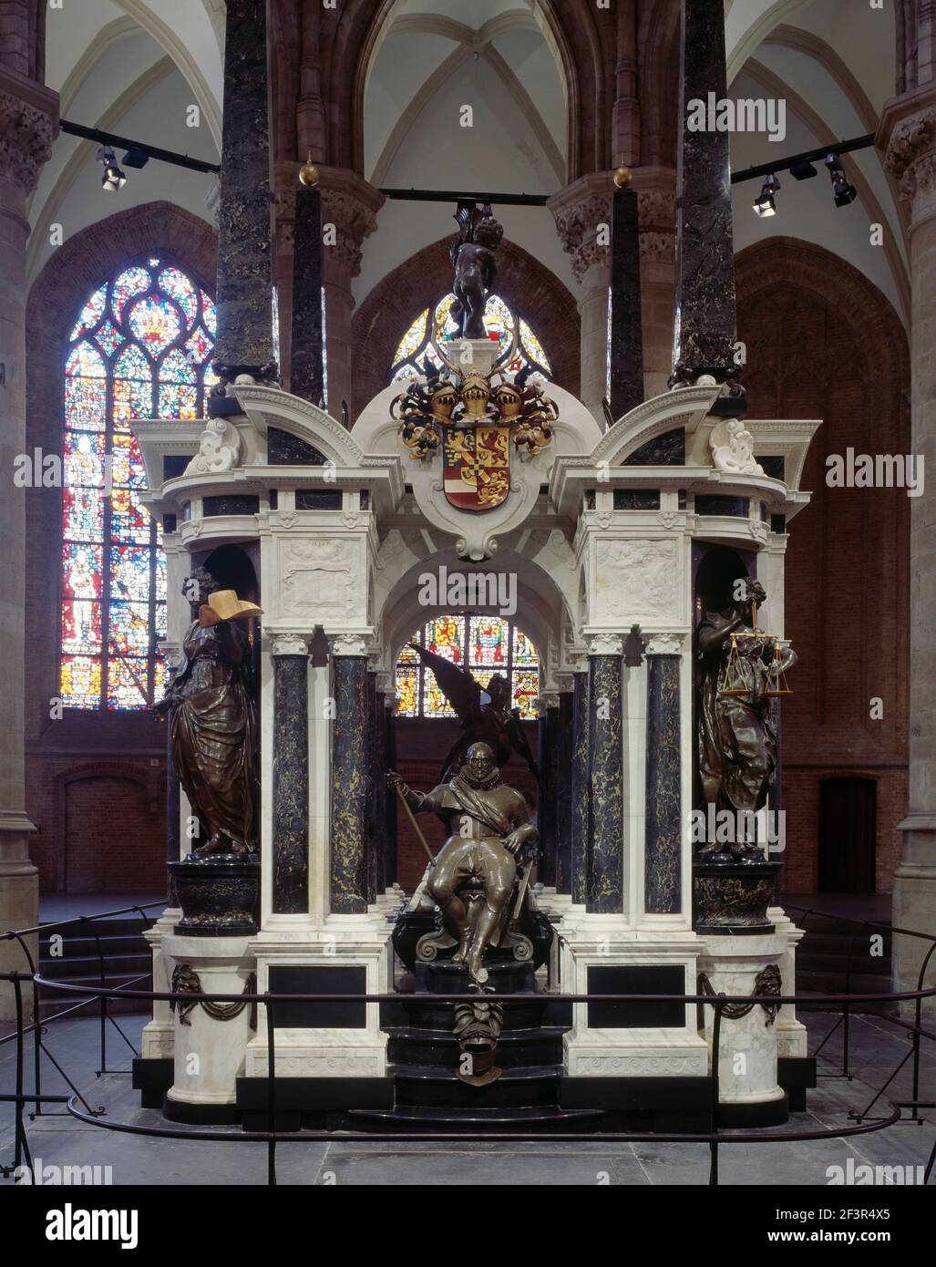 Grabmal Wilhelms I. von Oranien-Nassau, 1614-22, Delft, Nieuwe Kerk Stockfoto