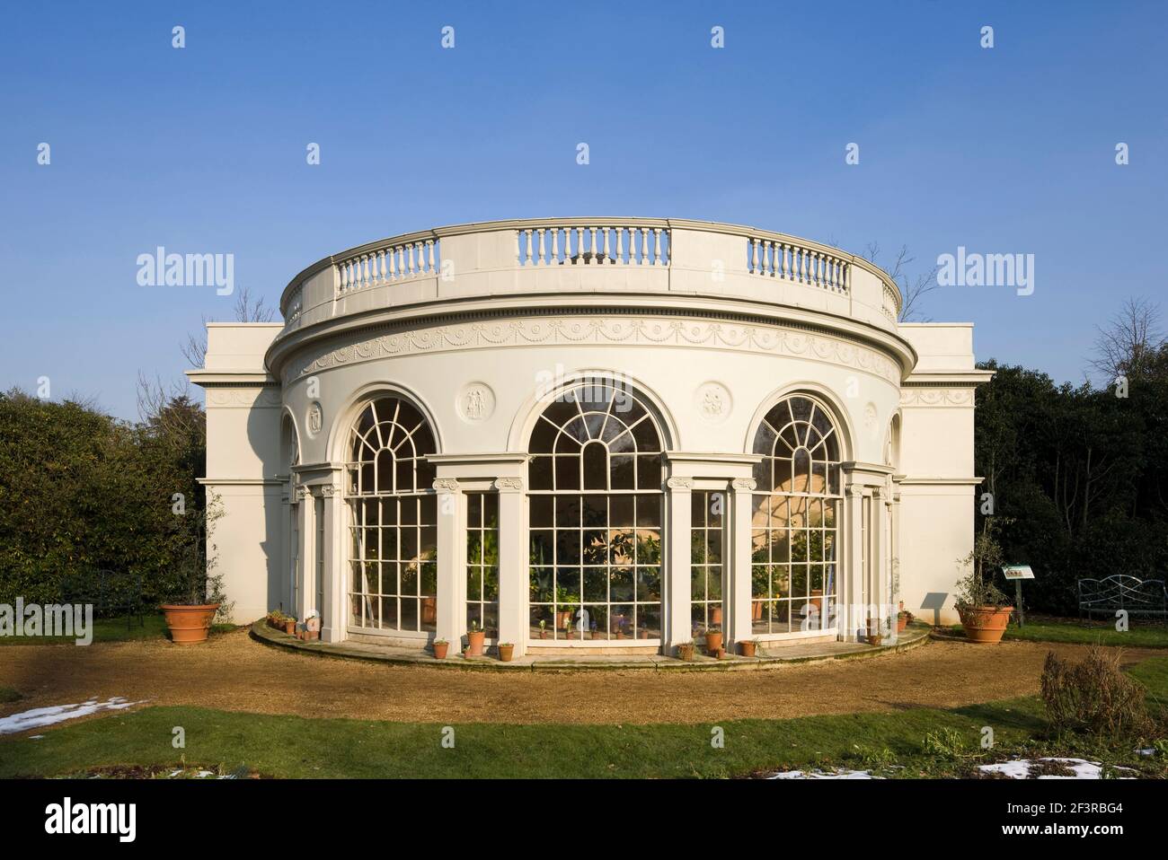 Gartenhaus im Osterley Park, erbaut 1761 von Robert Adam, einem der letzten Landgüter in London Stockfoto