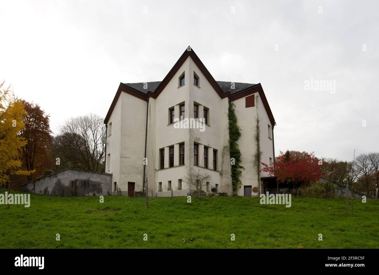 Wylerberg Haus, im expressionistischen Stil gebaut, entworfen von Otto Bartning, in Kleve, Deutschland. Stockfoto