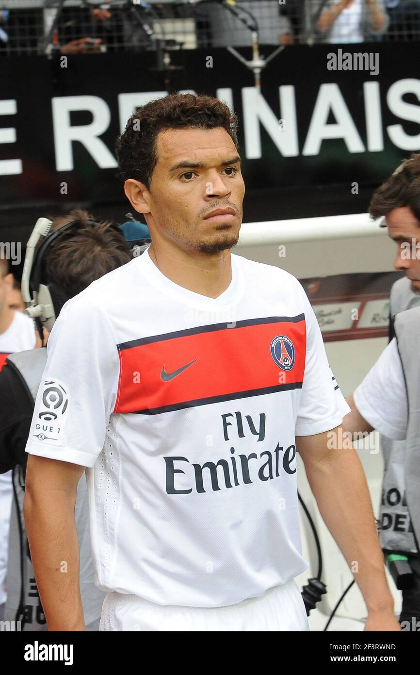 FUSSBALL - FRANZÖSISCHE MEISTERSCHAFT 2011/2012 - L1 - STADE RENNAIS V PARIS SG - 13/08/2011 - FOTO PASCAL ALLEE / DPPI – CEARA (PSG) Stockfoto