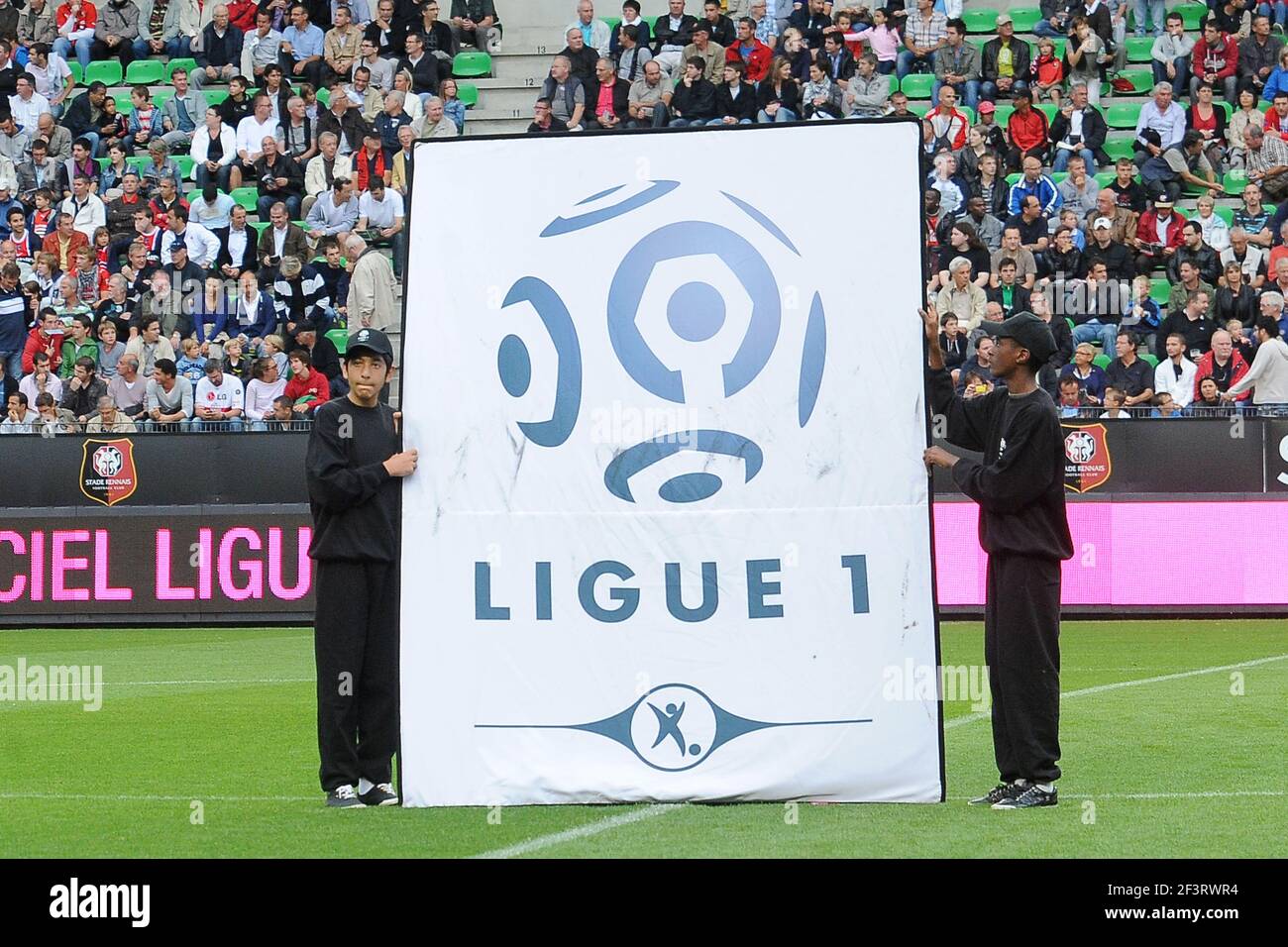 FUSSBALL - FRANZÖSISCHE MEISTERSCHAFT 2011/2012 - L1 - STADE RENNAIS V PARIS SG - 13/08/2011 - FOTO PASCAL ALLEE / DPPI – LFP-ABBILDUNG Stockfoto