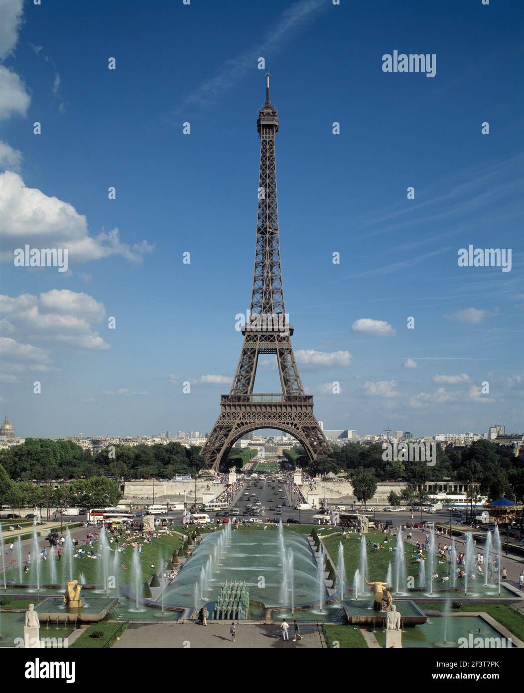 Frankreich. Paris. Eiffelturm. Stockfoto
