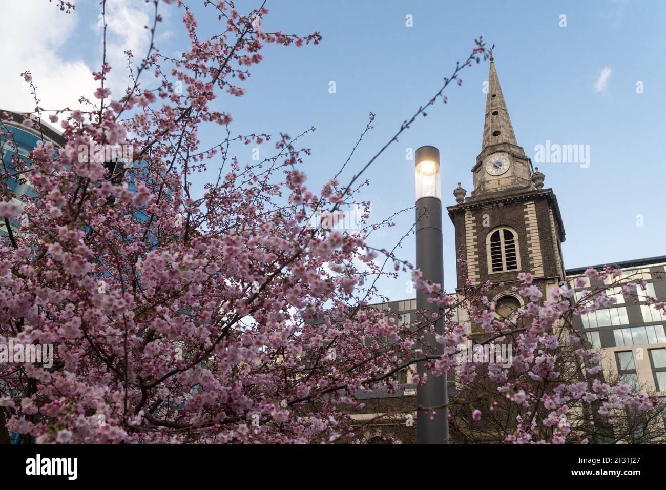 St. Botolph ohne Aldgate Kirche Stockfoto
