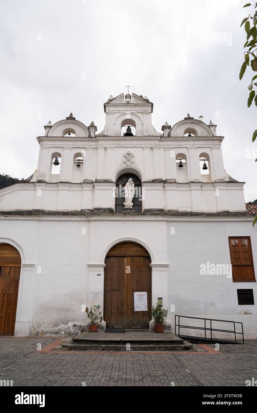 Kirche und Kloster unserer Lieben Frau von Las Aguas in Bogota, Kolumbien Stockfoto