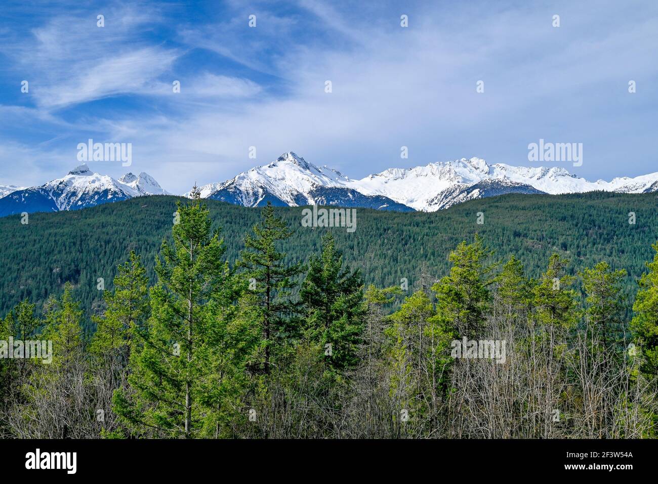 Tantalus Range, Coast Mountains, British Columbia, Kanada Stockfoto