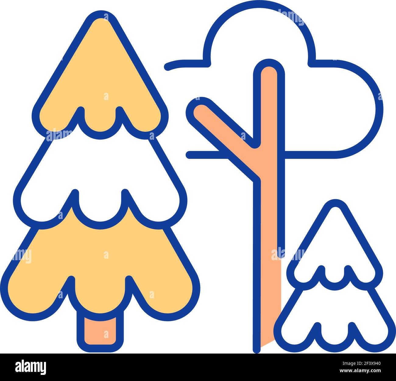 RGB-Farbsymbol für den Außenbereich Stock Vektor