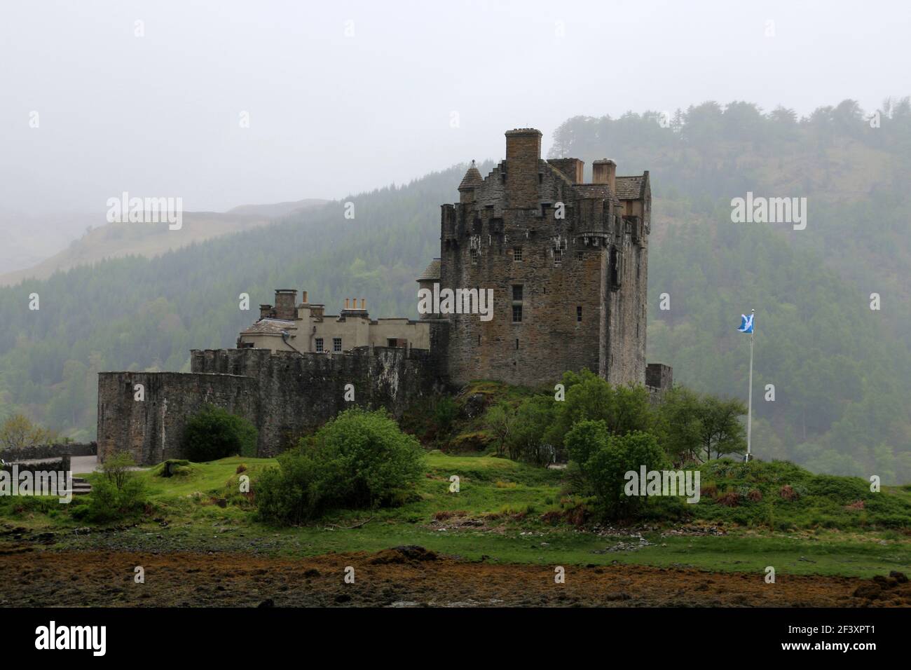 Eilean Donan Castle in den Highlands, Schottland Stockfoto