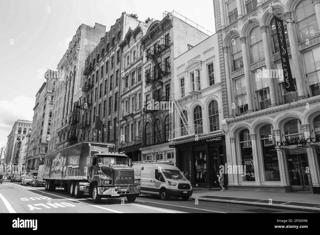 New York Landschaft während der Formel-E-Meisterschaft 2018, in New-York City, USA, vom 13. Bis 15. juli - Foto Alexandre Guillaumot / DPPI Stockfoto