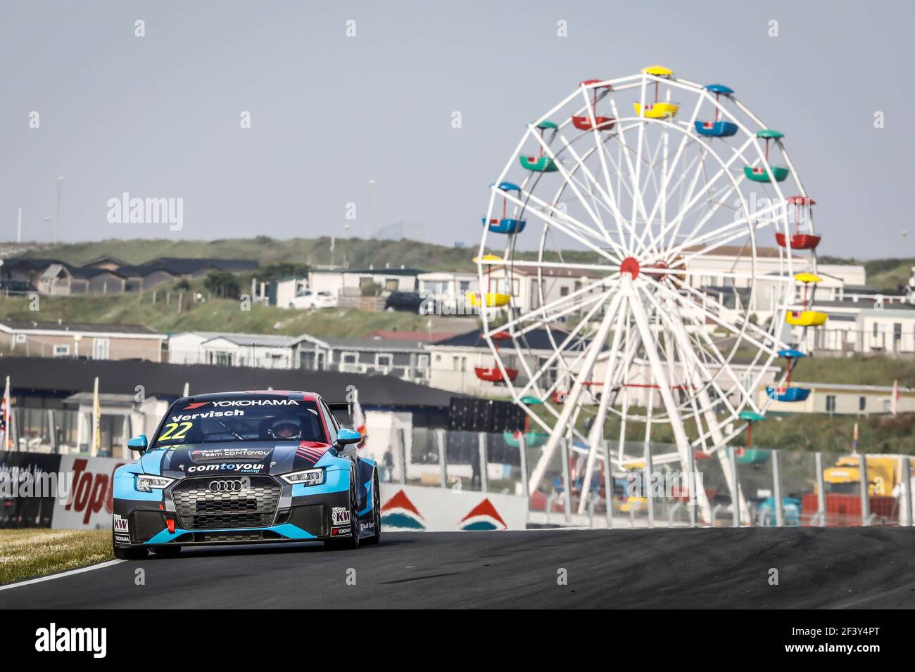 22 VERVISCH Frederic, (bel), Audi RS3 LMS TCR Team Comtoyou Racing, Aktion beim FIA WTCR World Touring Car Cup 2018 in Zandvoort, Niederlande vom 19. Bis 21. Mai - Foto Francois Flamand / DPPI Stockfoto