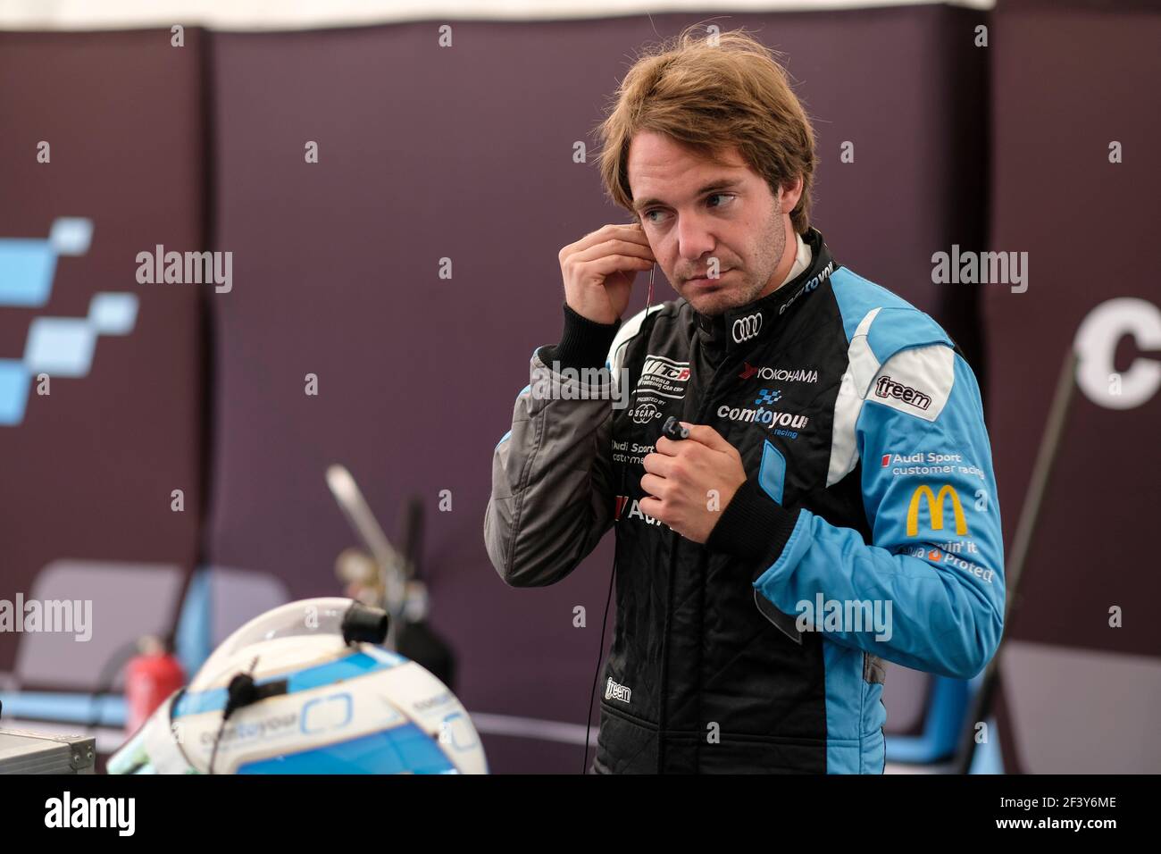 VERVISCH Frederic, (bel), Audi RS3 LMS TCR Team Comtoyou Racing, Portrait während des FIA WTCR World Touring Car Cup 2018 in Portugal, Vila Real vom 22. Bis 24. juni - Foto Francois Flamand / DPPI Stockfoto