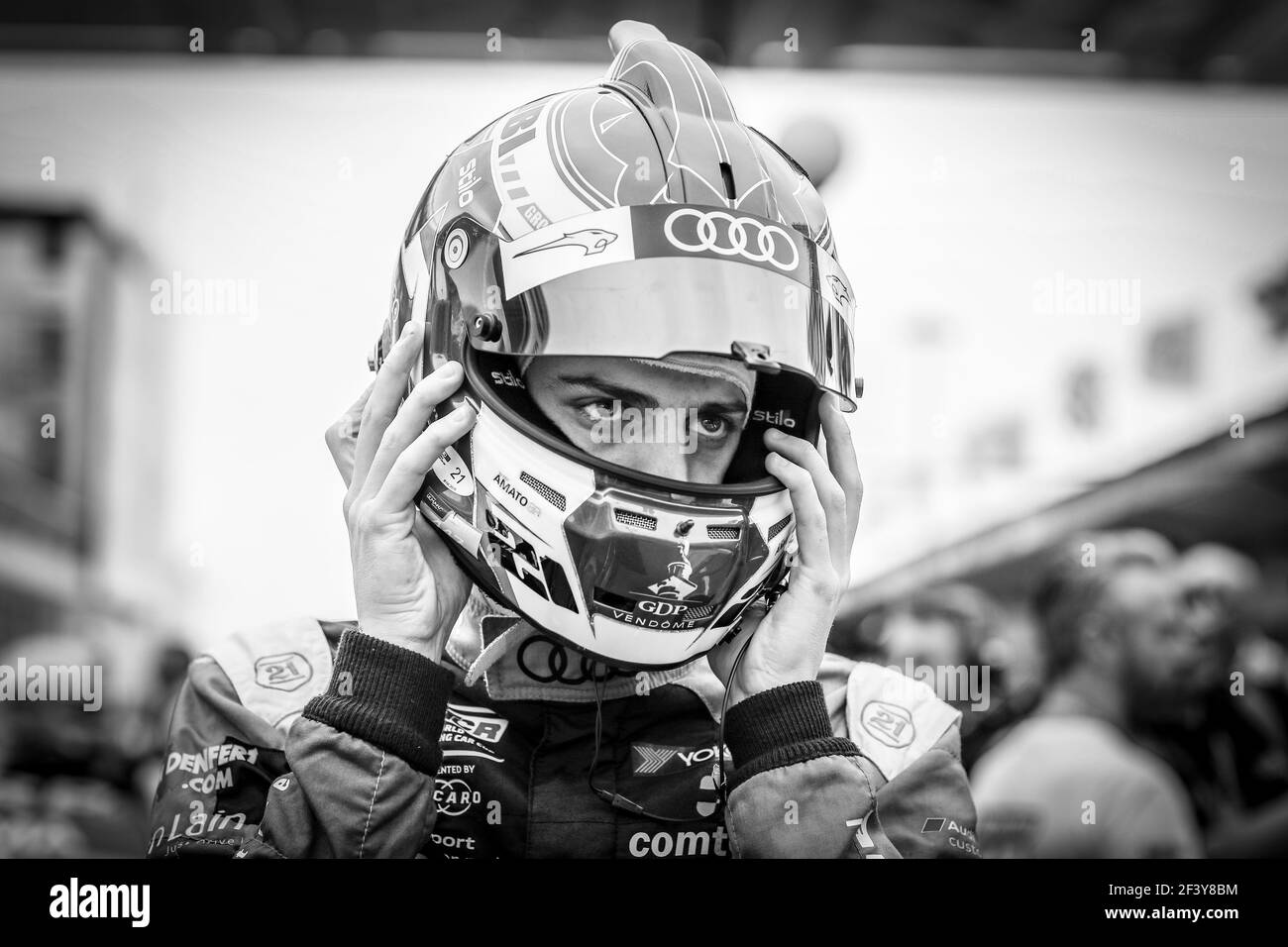 PANIS Aurelien, (Fra), Audi RS3 LMS TCR Team Comtoyou Racing, Portrait während des 2018 FIA WTCR World Touring Car Cup von Macau, Circuito da Guia, vom 15. Bis 18. november - Foto Alexandre Guillaumot / DPPI Stockfoto