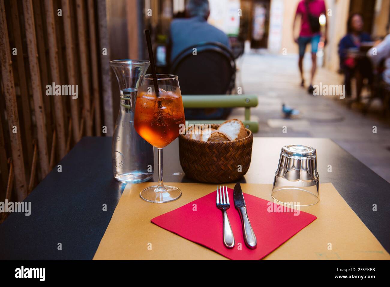 Apperol Spritz Stockfoto