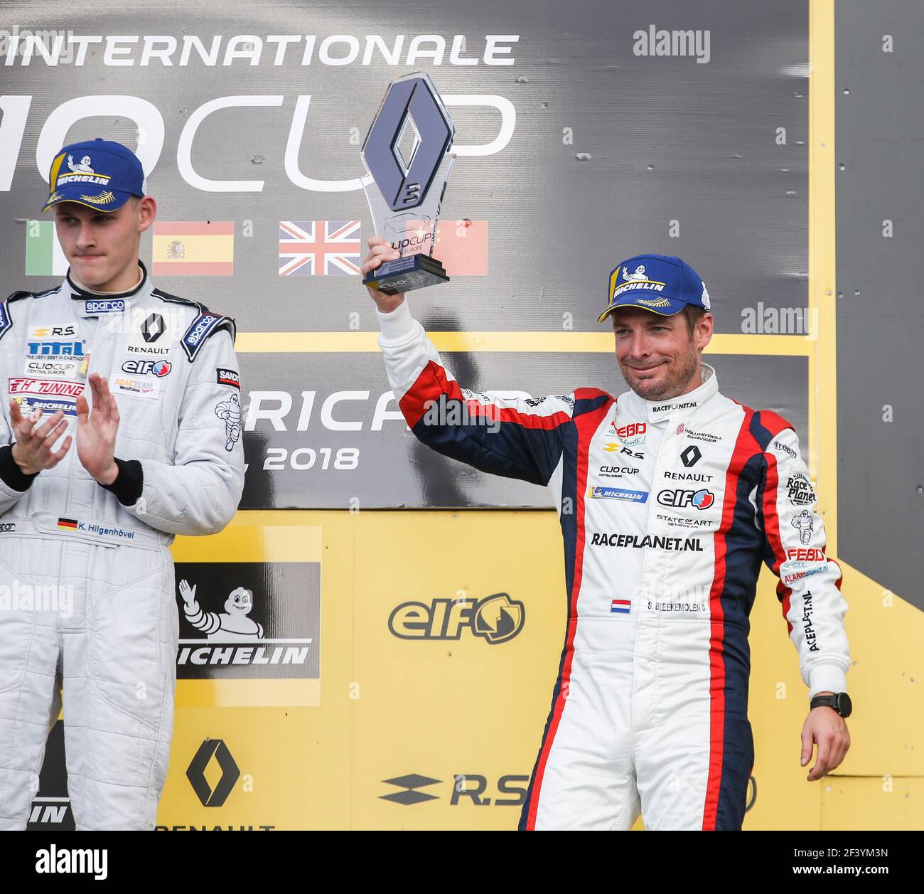 370 BLEEKEMOLEN Sebastiaan (ndl), Clio Cup Team Bleekemolen / Sebastiaan Bleekemolen, Portrait beim internationalen Finale 2018 clio Cup in Castellet, Circuit Paul Ricard, vom 2. Bis 4. november - Foto Jean Michel Le MEUR / DPPI Stockfoto