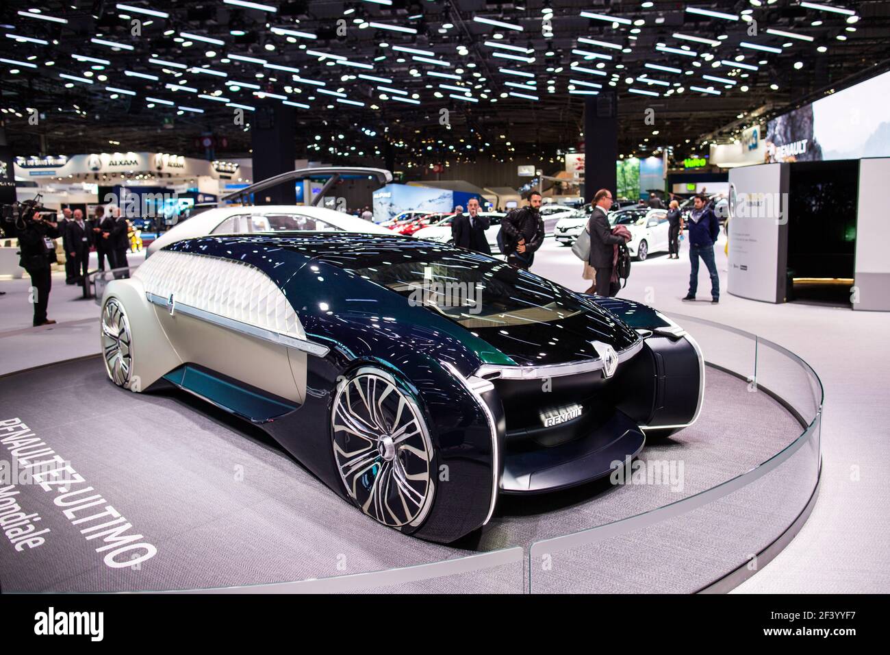 Renault EZ-Ultimo während der Mondial de l'Automobile 2018, Paris Motorshow, vom 4. Bis 14. oktober, Frankreich - Foto Antonin Vincent / DPPI Stockfoto