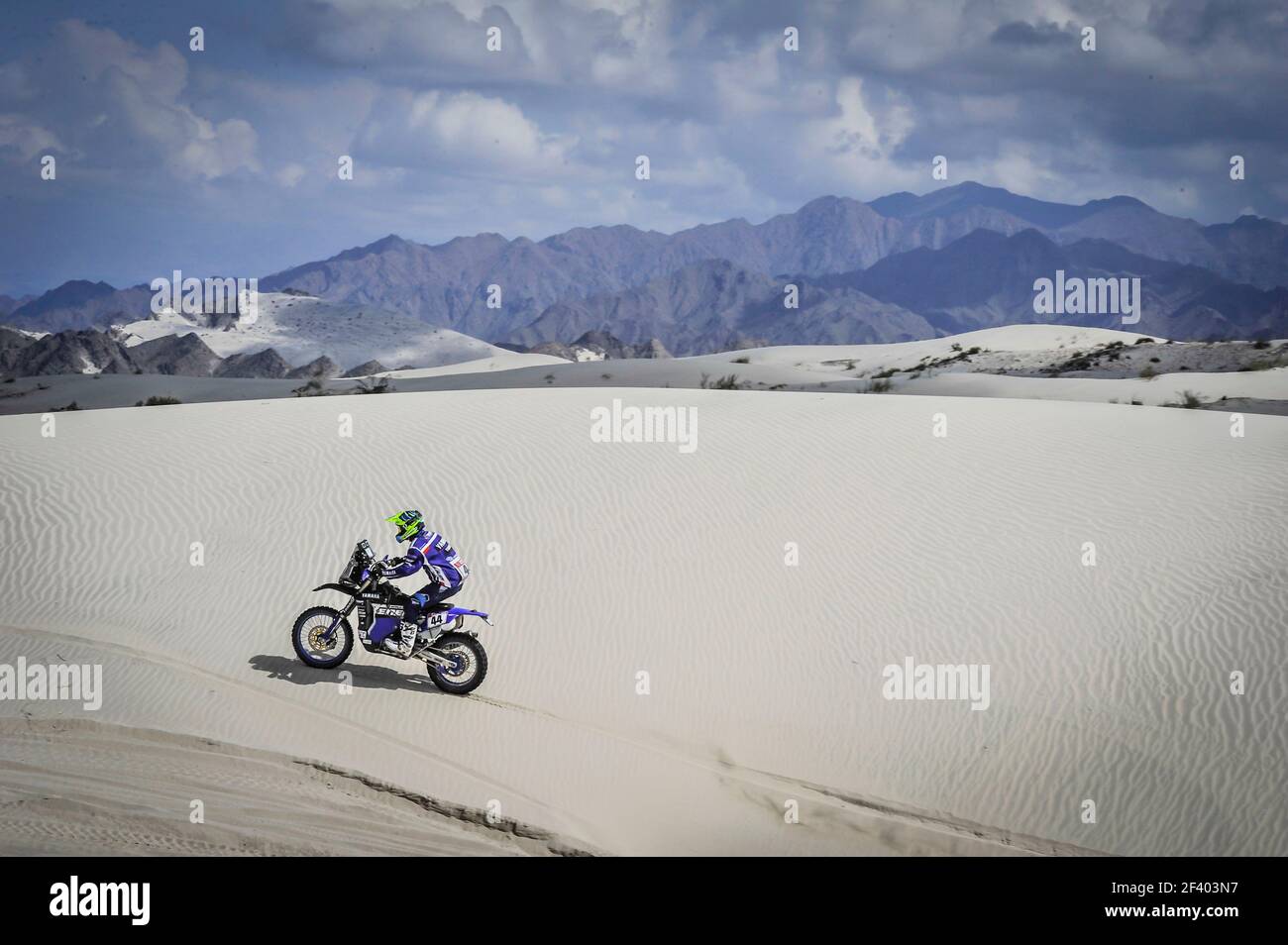 44 FAGOTTER RODNEY (AUS), YAMAHA, Moto, Bike, Aktion während der Dakar 2018, Etappe 11 Belen nach Chilecito, Argentinien, januar 17 - Foto DPPI Stockfoto