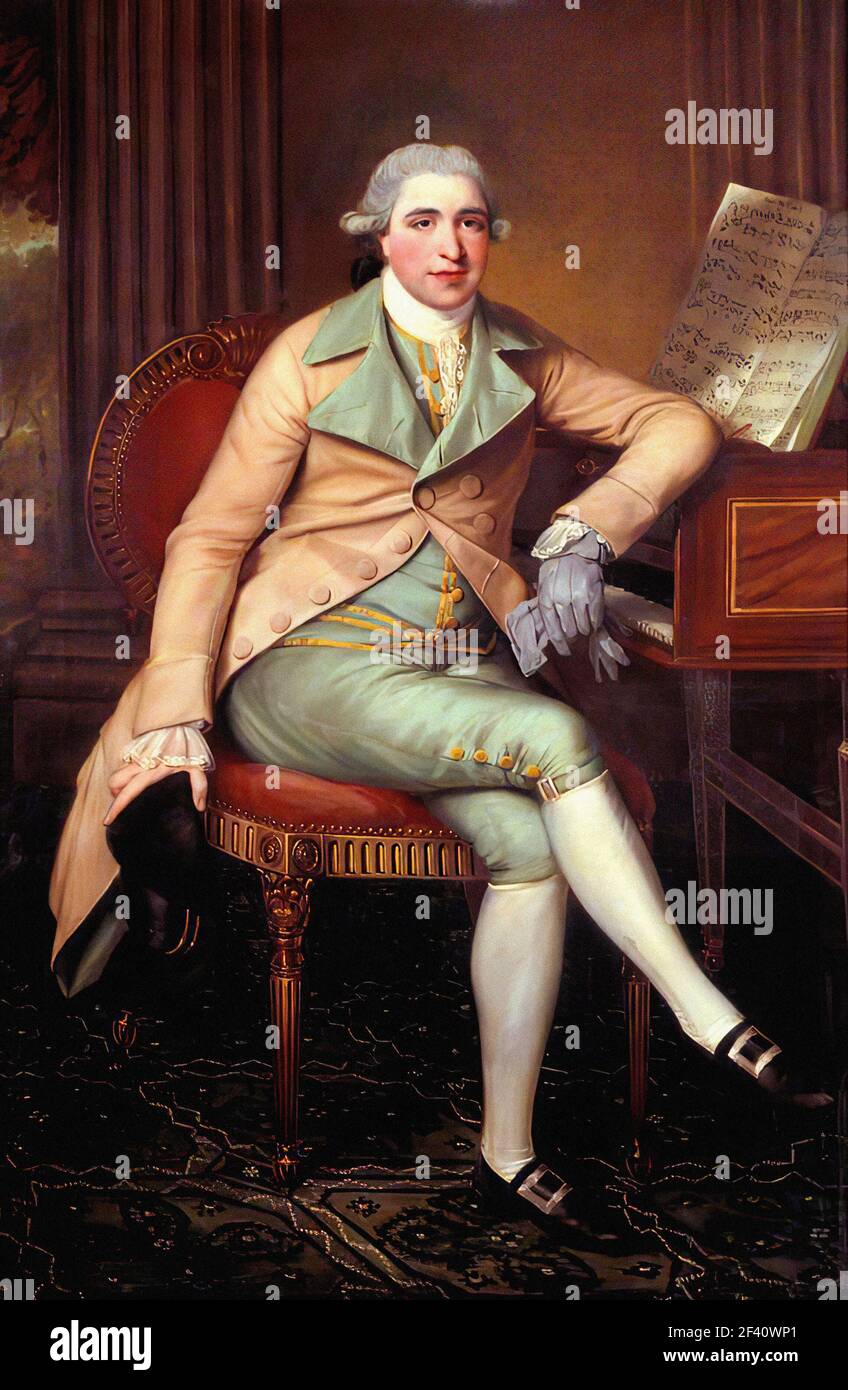 Charles Marion Russell - Charles Wesley 1757 1834 Stockfoto