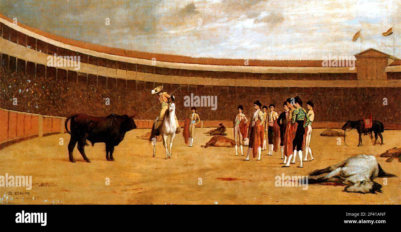 Jean-Léon Gérôme - Picador 1866 Stockfoto