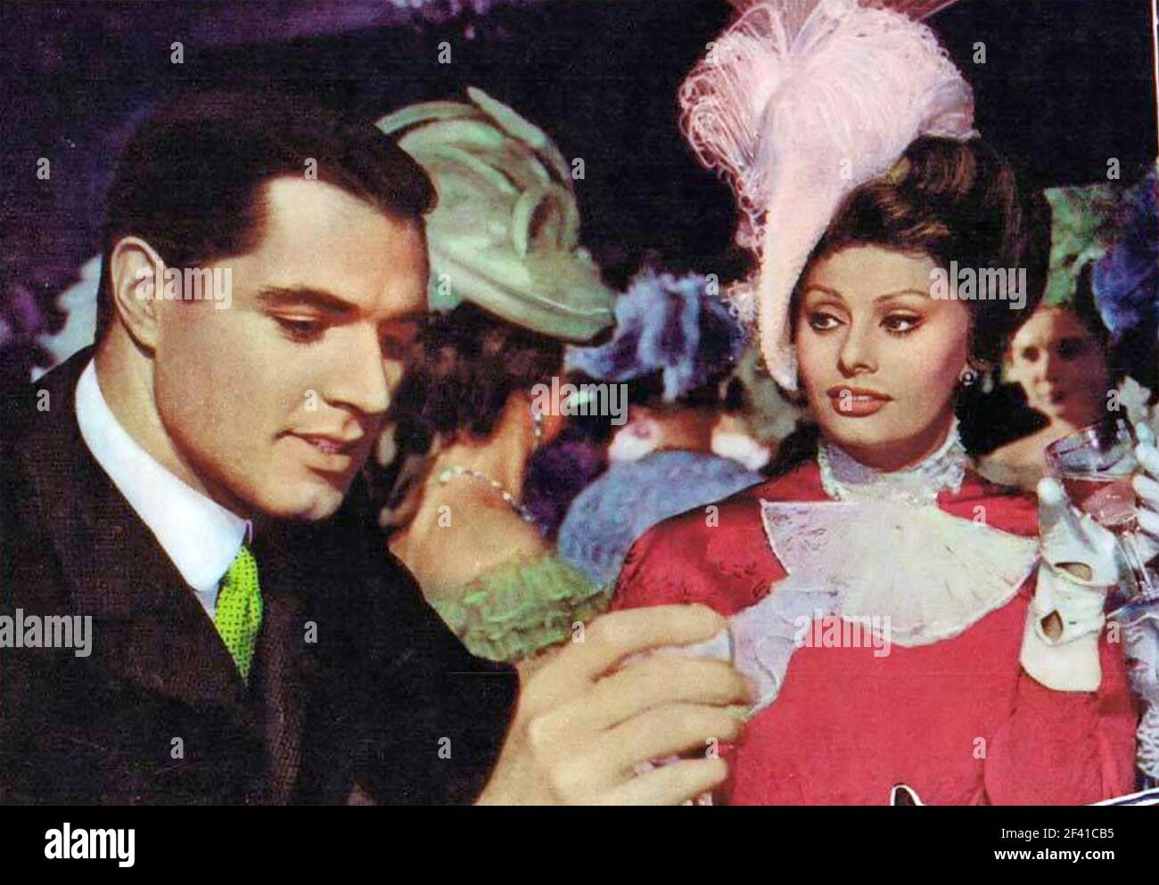 Ein HAUCH VON SKANDAL aka Olympia 1960 Paramount Pictures Film Mit Sophia Loren und John Gavin Stockfoto